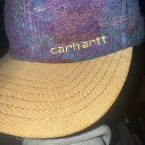 Carhartt Tan and Gray Cap